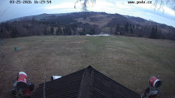 Sjezdovka, panorama východ