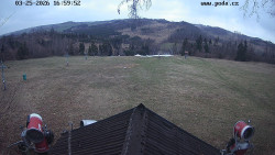 Sjezdovka, panorama východ