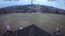 Sjezdovka, panorama východ