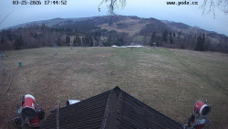 Sjezdovka, panorama východ