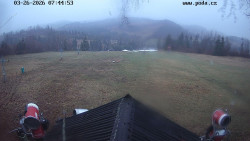 Sjezdovka, panorama východ