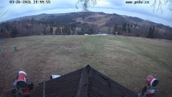 Sjezdovka, panorama východ