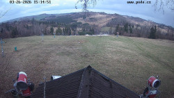 Sjezdovka, panorama východ