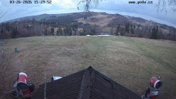 Sjezdovka, panorama východ