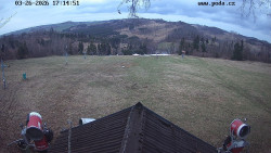 Sjezdovka, panorama východ