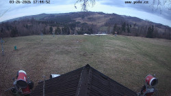 Sjezdovka, panorama východ