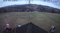 Sjezdovka, panorama východ