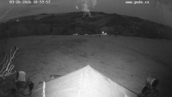 Sjezdovka, panorama východ