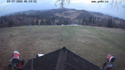 Sjezdovka, panorama východ