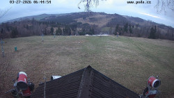 Sjezdovka, panorama východ