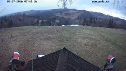 Sjezdovka, panorama východ