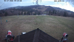 Sjezdovka, panorama východ