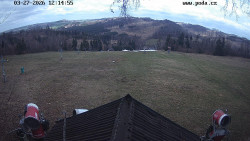 Sjezdovka, panorama východ