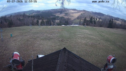 Sjezdovka, panorama východ