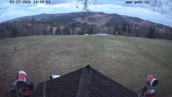 Sjezdovka, panorama východ