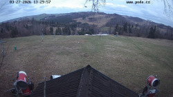 Sjezdovka, panorama východ