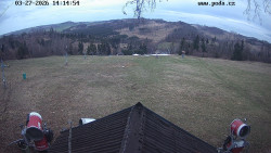 Sjezdovka, panorama východ