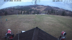 Sjezdovka, panorama východ