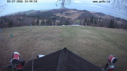 Sjezdovka, panorama východ