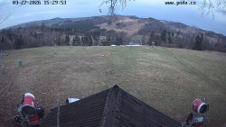 Sjezdovka, panorama východ