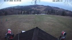 Sjezdovka, panorama východ