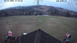 Sjezdovka, panorama východ