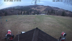 Sjezdovka, panorama východ