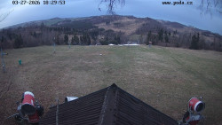 Sjezdovka, panorama východ