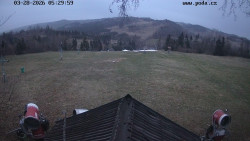 Sjezdovka, panorama východ