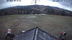 Sjezdovka, panorama východ