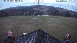 Sjezdovka, panorama východ