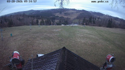 Sjezdovka, panorama východ