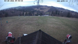 Sjezdovka, panorama východ