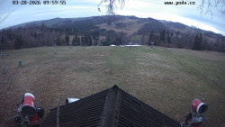 Sjezdovka, panorama východ