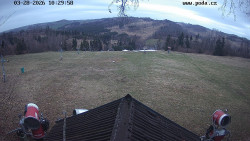 Sjezdovka, panorama východ