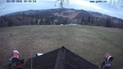 Sjezdovka, panorama východ