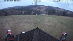 Sjezdovka, panorama východ