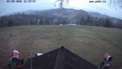 Sjezdovka, panorama východ