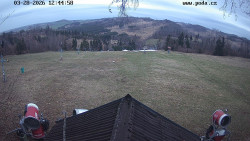 Sjezdovka, panorama východ