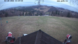 Sjezdovka, panorama východ