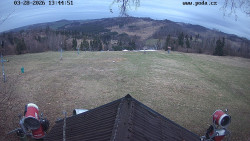 Sjezdovka, panorama východ