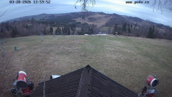 Sjezdovka, panorama východ