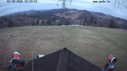 Sjezdovka, panorama východ