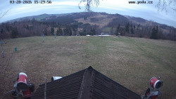 Sjezdovka, panorama východ