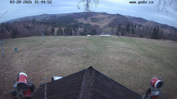 Sjezdovka, panorama východ