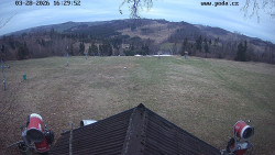 Sjezdovka, panorama východ