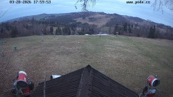 Sjezdovka, panorama východ