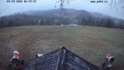 Sjezdovka, panorama východ