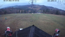 Sjezdovka, panorama východ