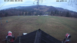 Sjezdovka, panorama východ